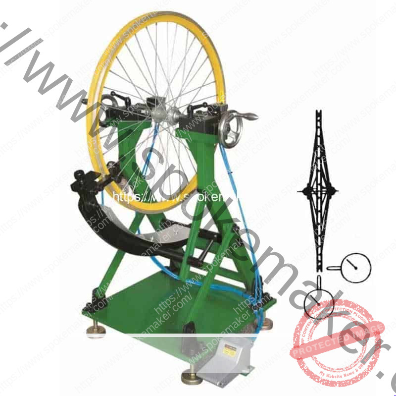 Bike Rim Machine Manual Bicycle Wheel Truing Machine | Cycle Spokes Machine, Spokes ...