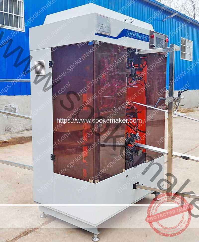Automatic Bicycle Wheel Rim Truing Machine | Cycle Spokes Machine ...