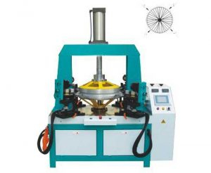 Automatic Cycle Rim Nipple Tightening and Spoke Positioning Machine