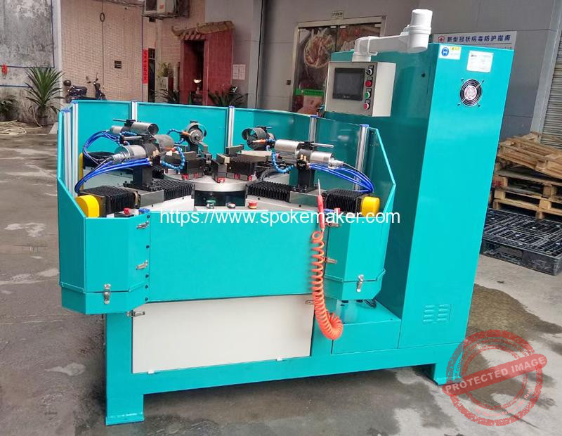 Double Layer Aluminum Wheel Rim Hole Drilling Machine | Cycle Spokes ...