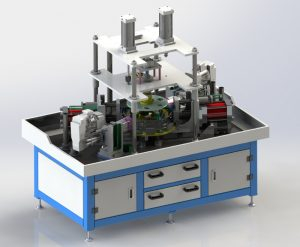 Hydraulic Type Motorcycle Rim Dimple Hole Punching Machine