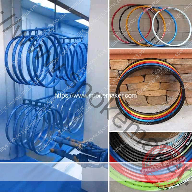 Bike Rim Machine Automatic Aluminum Bicycle Rim Electrostatic Coating Machine | Cycle ...
